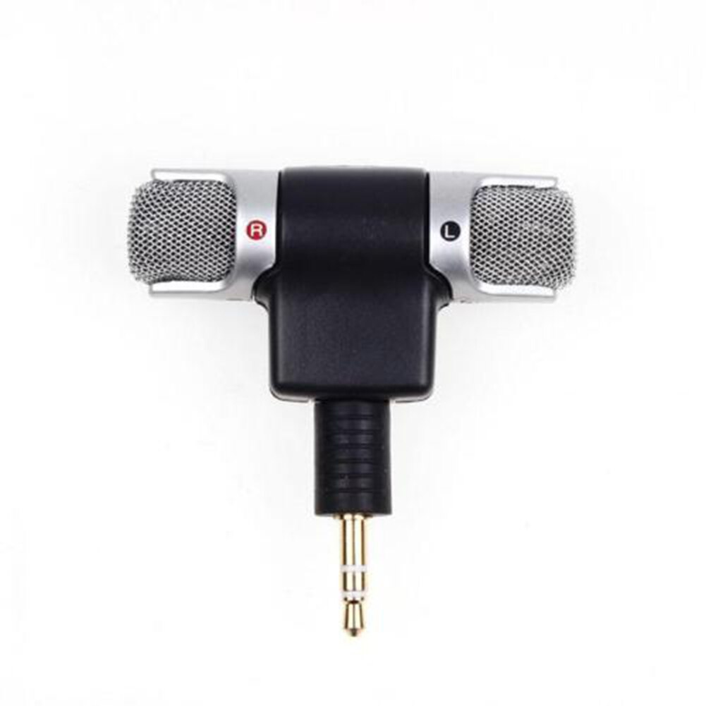 Universal Plug And Play 3.5mm Stereo Home Singing Talk Online Chatting Recording For Laptop Mini Microphone