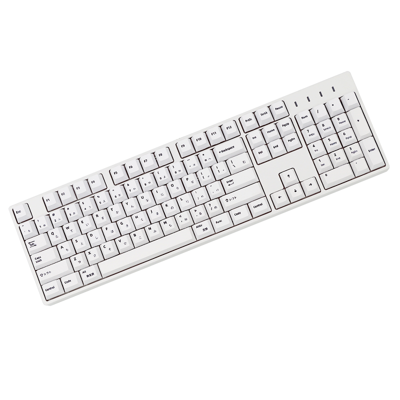 132key caps dye sub keycap Japanese PBT Keycaps White Minimalist Style For GMK Keyboard gk61/64/68/84/tkl87/96/980/108