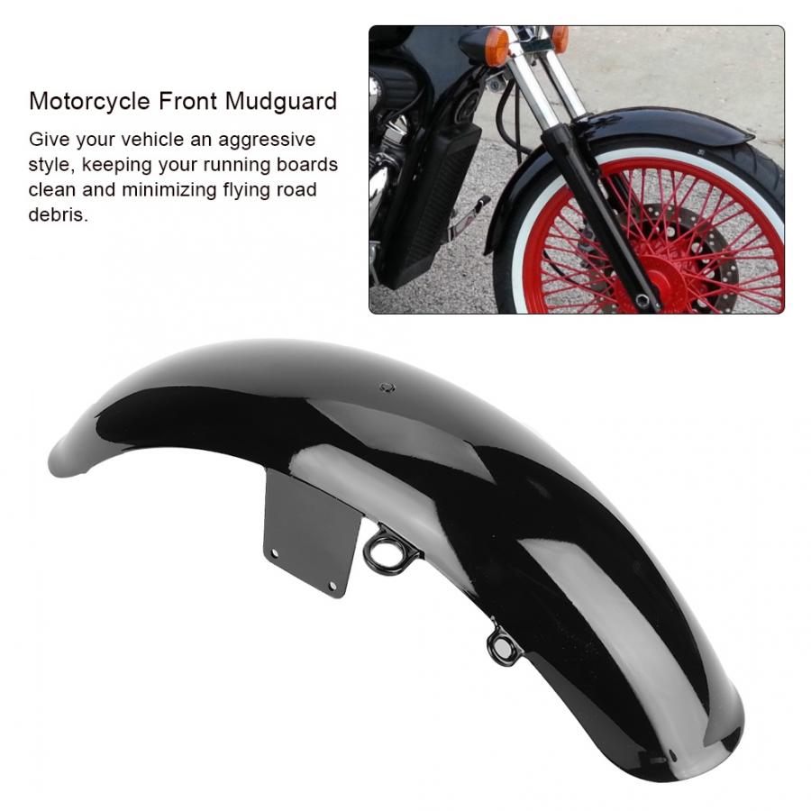 Cubierta de rueda delantera para Honda Shadow VT600 VLX 600, ABS, aleta de barro, protector contra salpicaduras