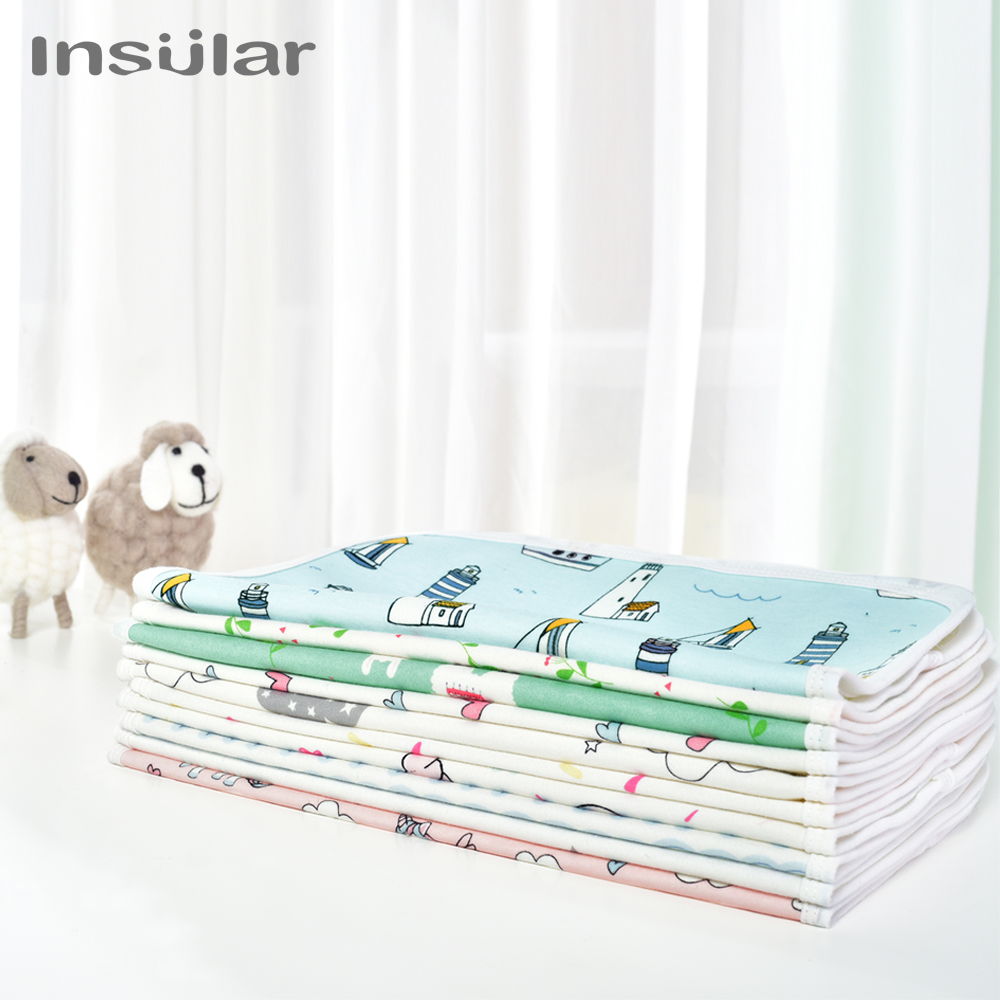 60x90 Baby Diper Changing Pad Portable Infants Diaper Mat Changing Mat Newborns Foldable Waterproof Changing Pad Diaper