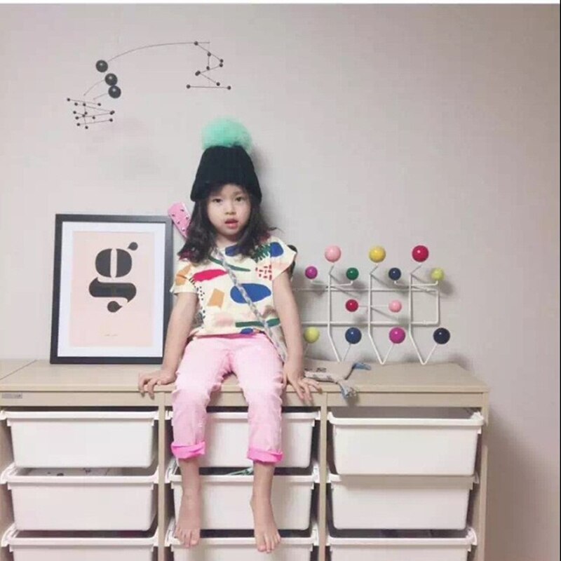 Zomer Baby Kids Korte Mouw T-shirt Jongens Meisjes Gedrukt Tops Babykleertjes