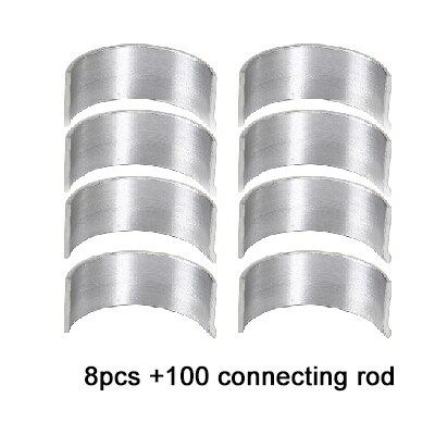 Piezas de motor de motocicleta, biela Con rodamiento de varilla y cigüeñal, azulejo de eje de cigüeñal para Kawasaki ZZR400 ZZR 400 ZR400 xanthis: Add 100 Connecting