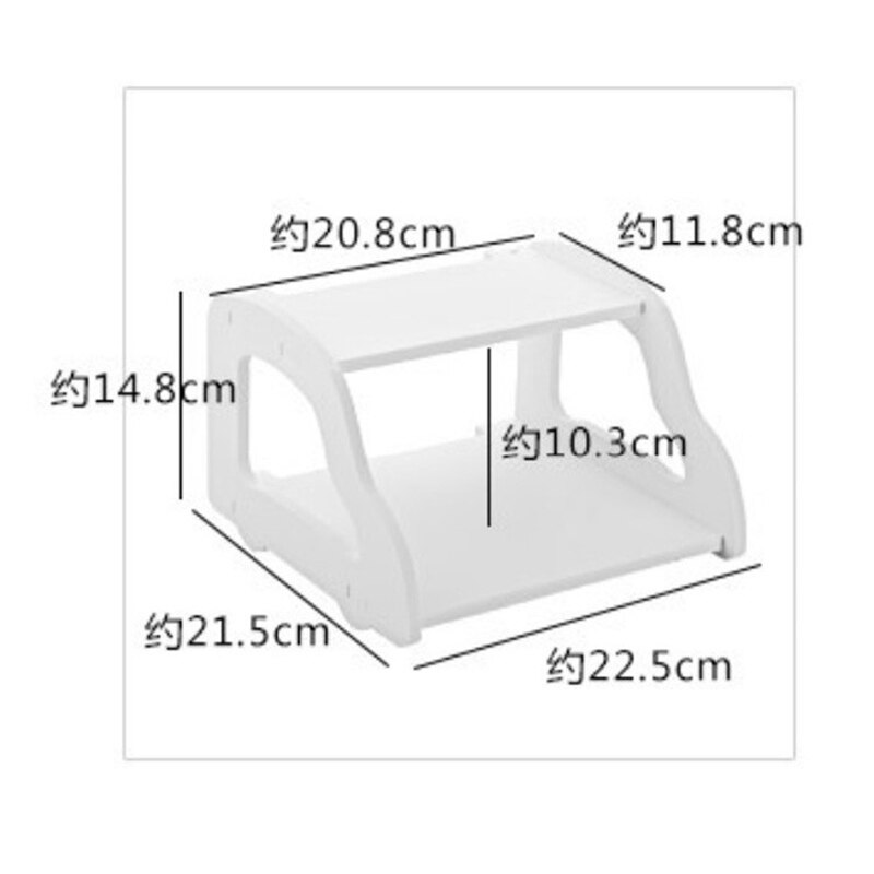 Vegghylle gratis punching soverom stue tv set-top-boks hylle bilruter oppbevaringsstativ moderne enkel wifi-boks sortere ut hylle