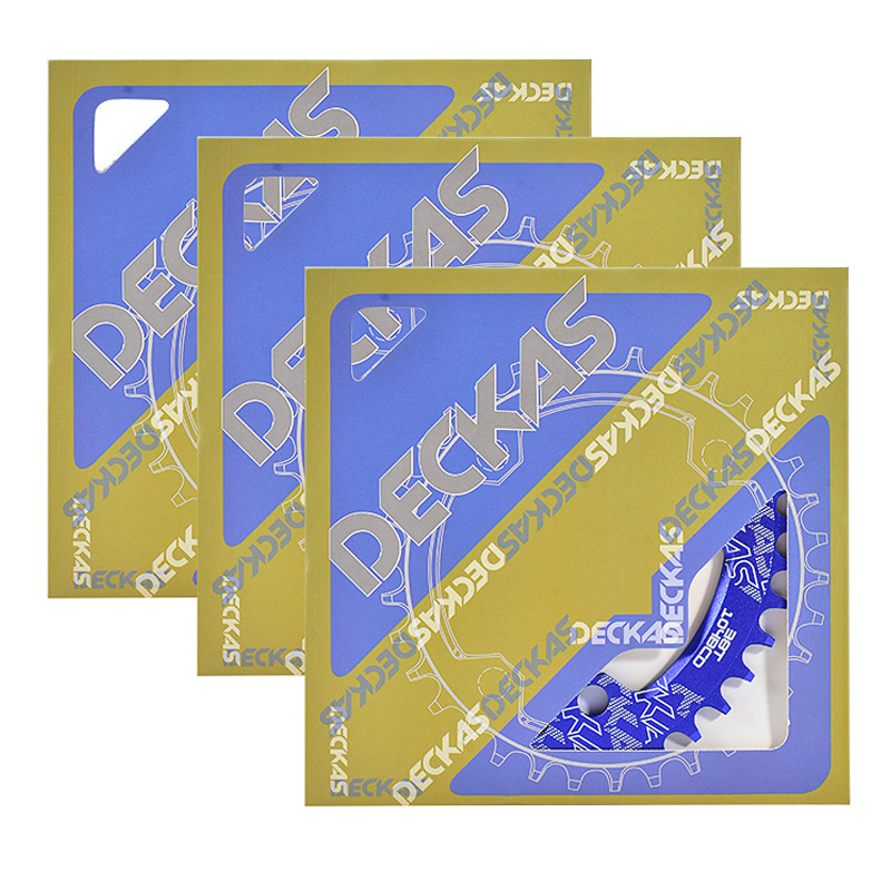 Plateau de pédalier ovale 104 BCD, étroit et large, pour vtt, 32 T 36T 38T 34 32 dents 104BCD