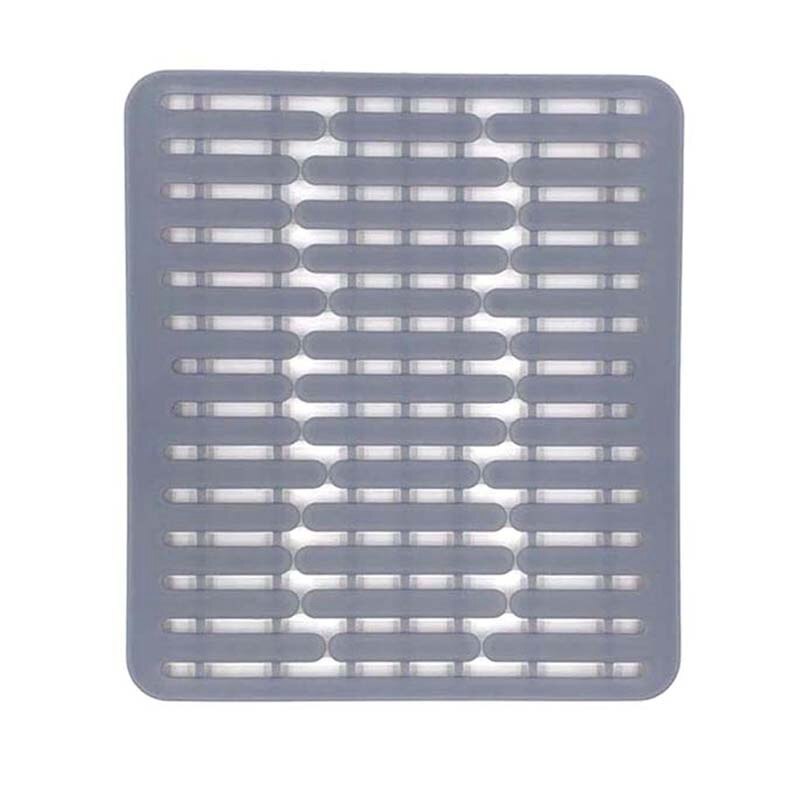 Silicone Sink Mat Drain Mat Kitchen Sink Mat Multifunctional Wash Basin Mat Water Filter Mat: Default Title