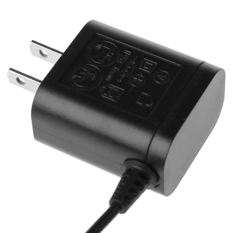 US Plug Universal AC Power Charger Cord Adapter Black For Shaver