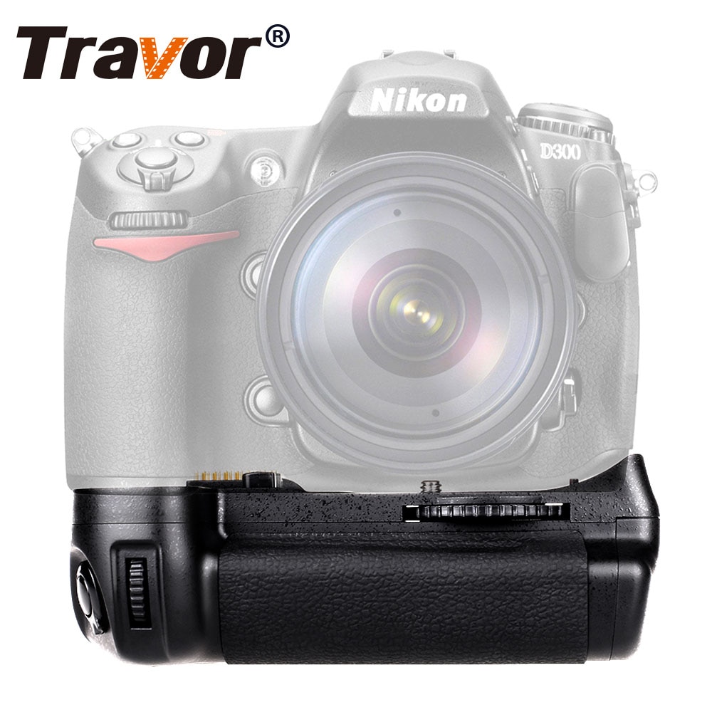 Travor Vertical Battery Grip holder for Nikon D300 D300S D700 DSLR Camera as MB-D10 work with EN-EL3e battery