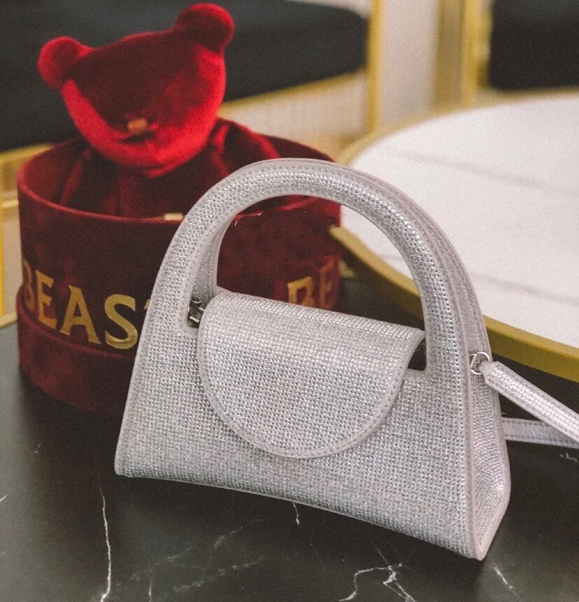 Rhinestones Evening Handbag Women Luxury Diamond Shoulder Bag Ladies Dinner Party Clutch Purse Wedding Party