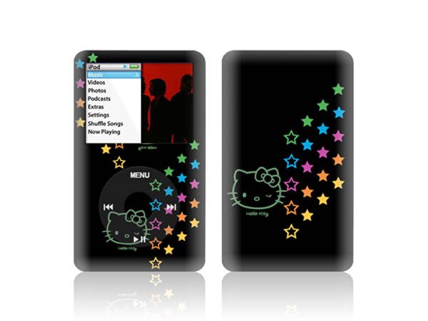 Nieuw product vinyl full body voor iPod classic wrap cover skin sticker