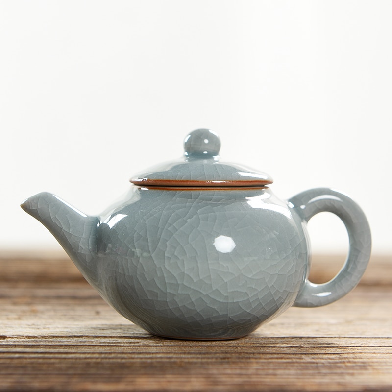 1PC 100ml Mini Teapot Pocket Hand Pot Small Fingertips Tea Tray Decoration Tea Play Classic Pot Bubble Tea Cup