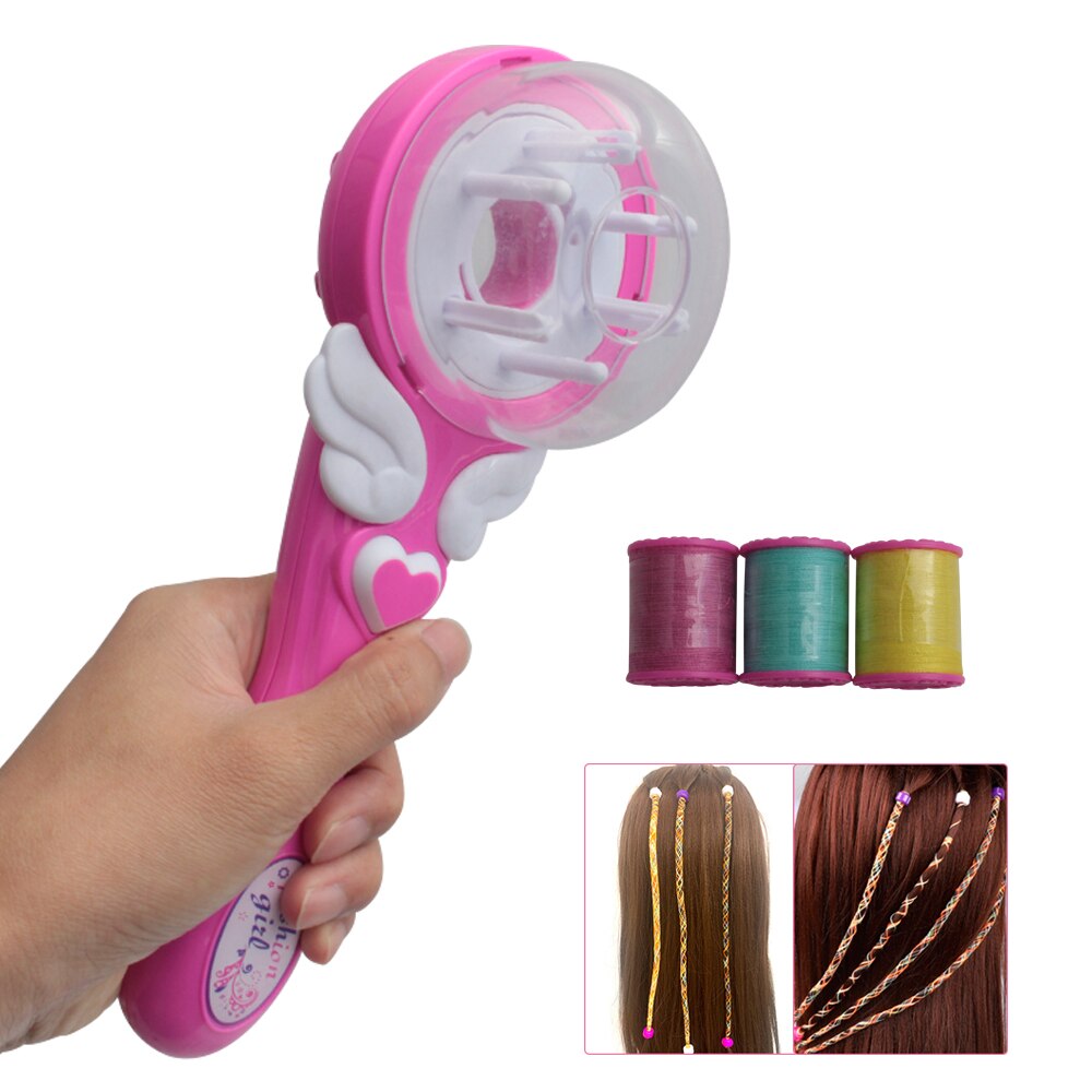 Cute Girl Curler Hair Braid Hair Styling Tools Automatic Hair Braider Styling Tool Chirdren Toys Girls Toys Hair Accessory
