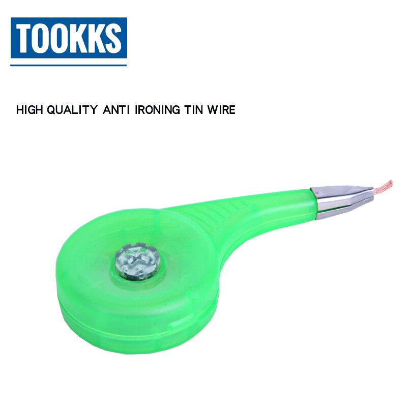 Pro'sKit BGA Desoldering Braid Copper Wire Anti Desoldering Wick Solder Remover 1.5mm 2mm 2.5mm 3mm width