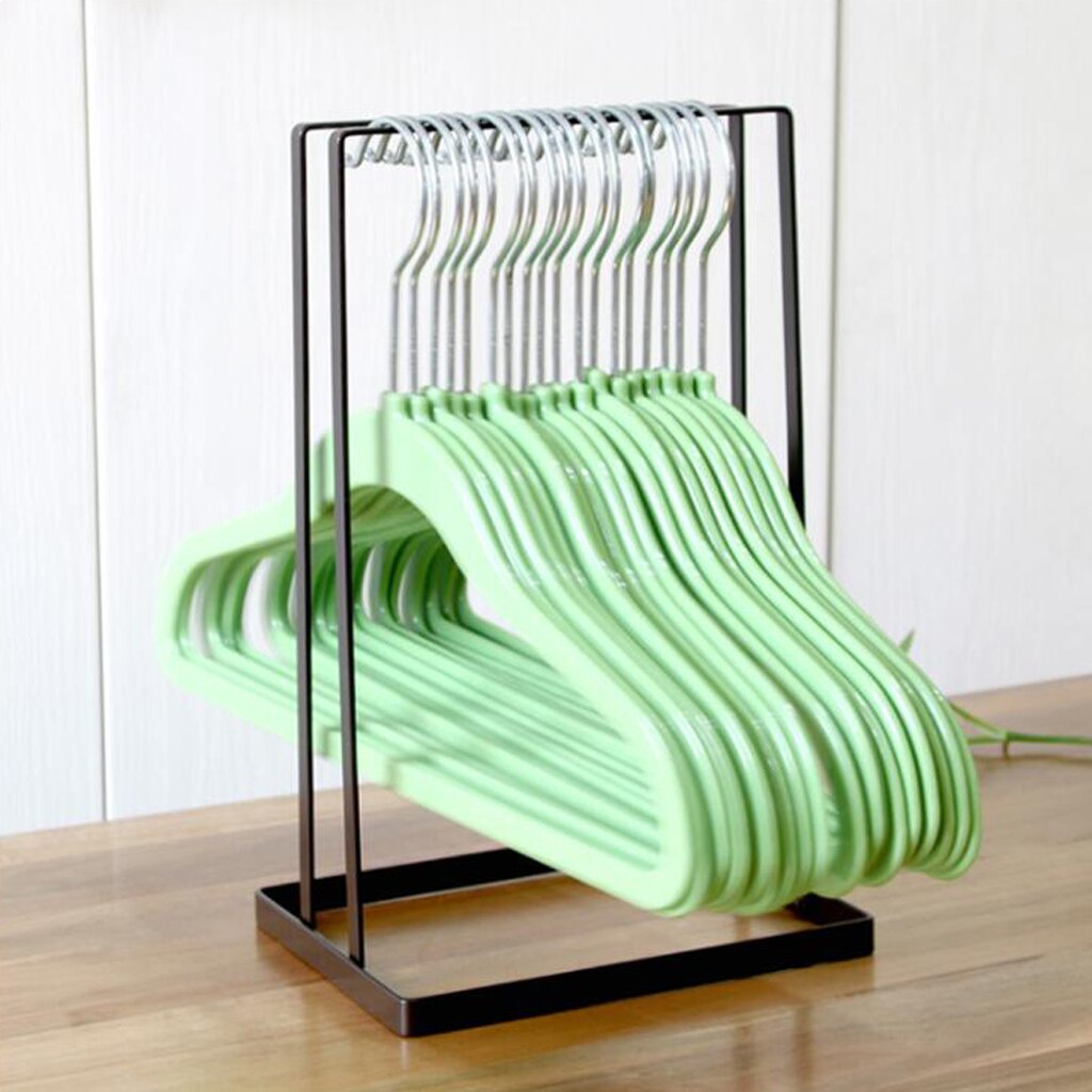 MagiDeal Standing Clothes Hanger Stacker Holder Drying Rack Caddy Closet Organizer