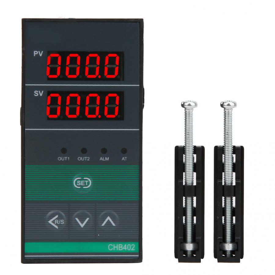 BERM CHB402 Thermostat Intelligent Digital Display Temperature Controller AC180-240V 0-400 Degree Digital Thermometer