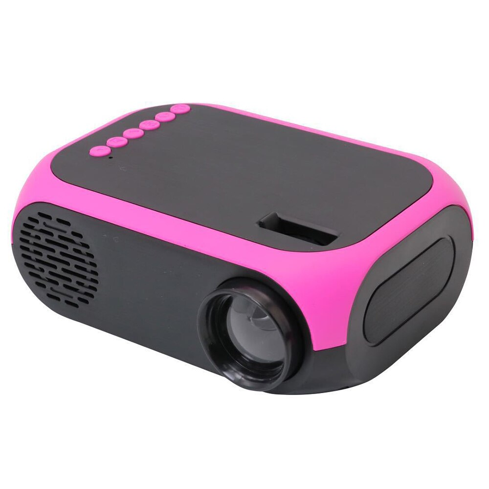 BLJ-111 Lcd Fhd Smart Projector 3D 1920*1080P Mini Interfaces Projector Ondersteuning Usb Av Hdmi Movie Home Cinema film: pink