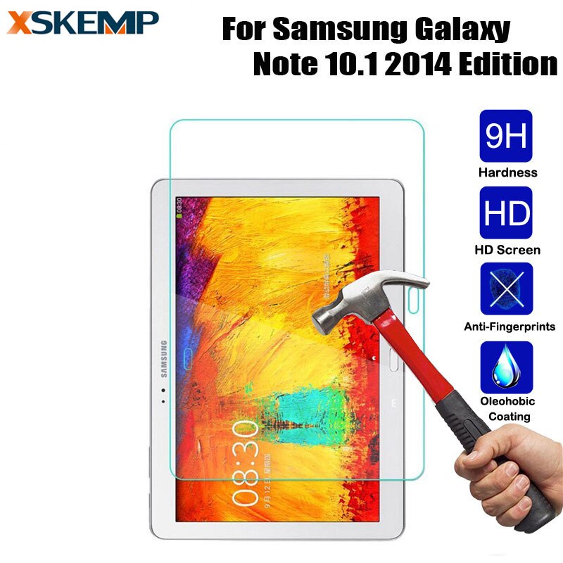 Tempered Glass For Samsung Galaxy Note 10.1 SM-P601 P601 P600 P605 Tablet Screen Protector Film 9H 2.5D Glass