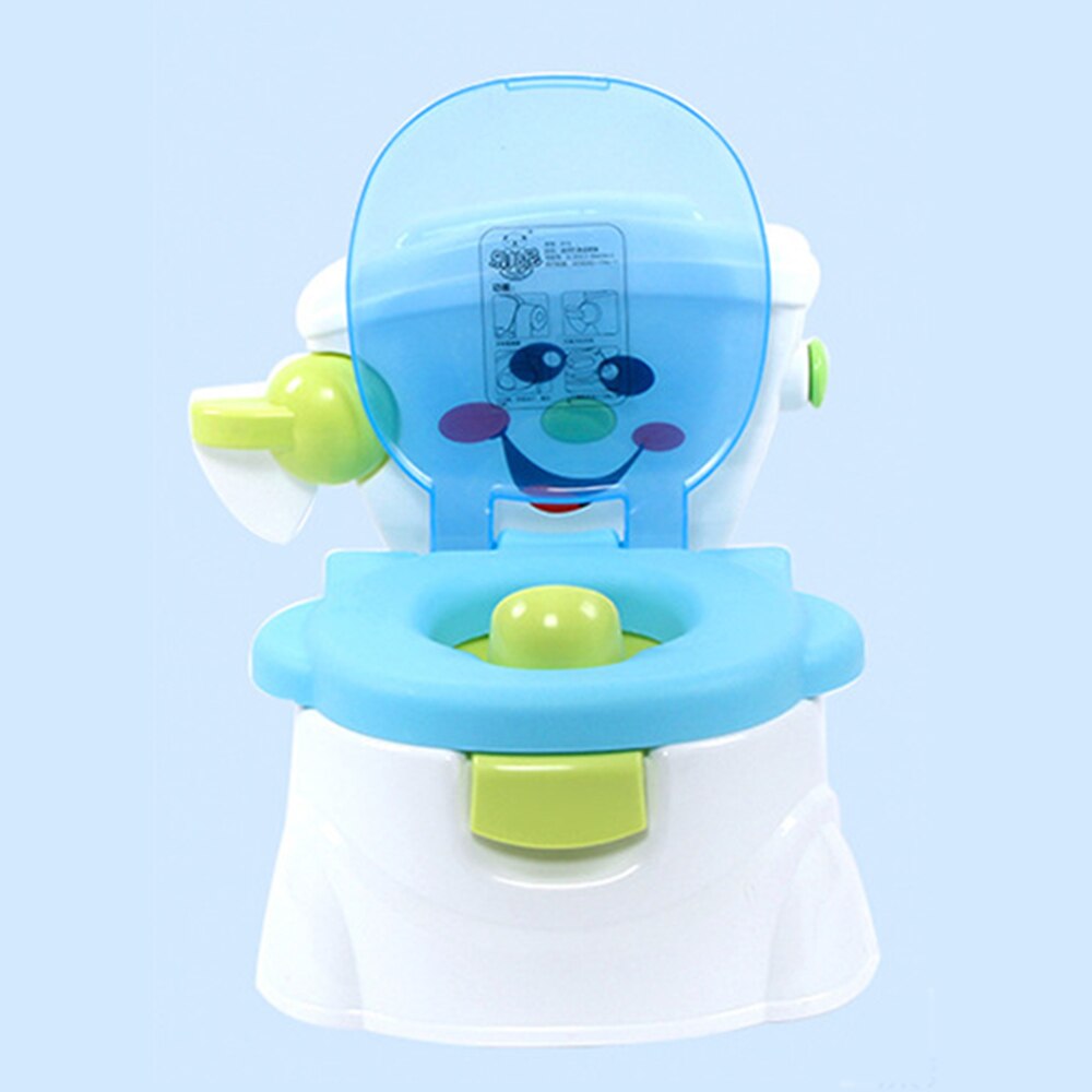 Baby Potje Wc Kinderen Training Potje Jongen Meisje Draagbare Stoel Leuke Smiley Gezicht Wc Peuter Potty Baby Kids Wc Pot: PJ3435A
