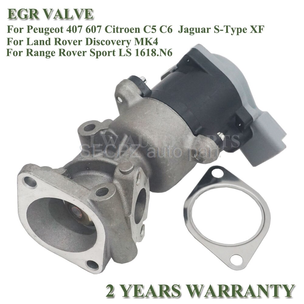 Dla Peugeot 407 2.7 HDI 2005-2015 przedni lewy zawór egr LR018465 1618. N7 JDE3314 C2C40183 LR006995 1316149 1618QF 1618N7 1618.QF