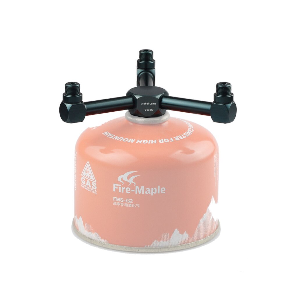 Jeebel-Divisor de linterna de Gas para campamento, adaptador de cilindro de Gas para estufa de Camping al aire libre