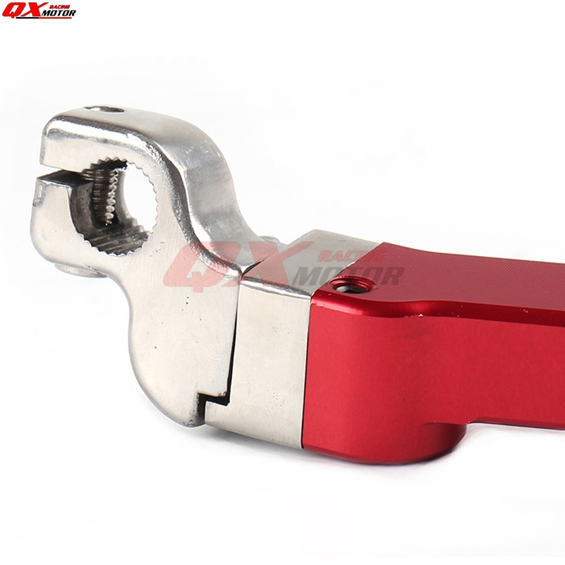 La EEB KAYO 110cc 125cc CNC forjado de arranque de Arranque Palanca Pedal XR50 FCI 50cc CRF 70 CRF110 BBR Pit Bike piezas de la bici de la suciedad
