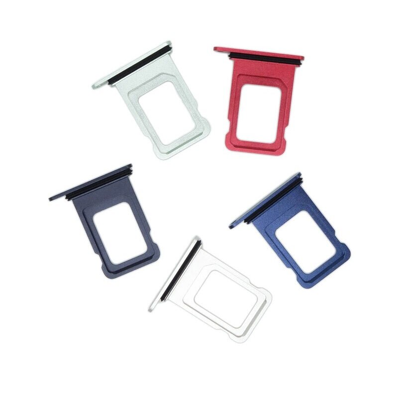 Voor Apple Iphone 12 IPhone12 Enkele Sim Kaarthouder Simkaart Slot Metal Sim Card Tray Simkaart Adapter Met Open Eject pin Sleutel