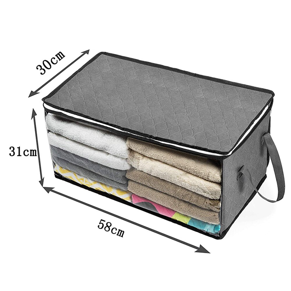 Afdeal Non-woven Closet Organizer Kleding Organizer Familie Ruimtebesparende Opvouwbare Thuis Opbergtas Thuis Opslag Organisatie: Type A