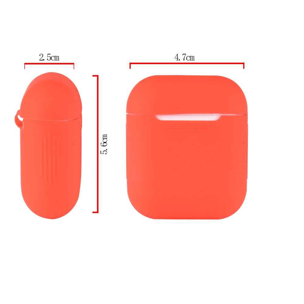 Antiurto in silicone del Trasduttore Auricolare Per Il Caso di Apple AirPods