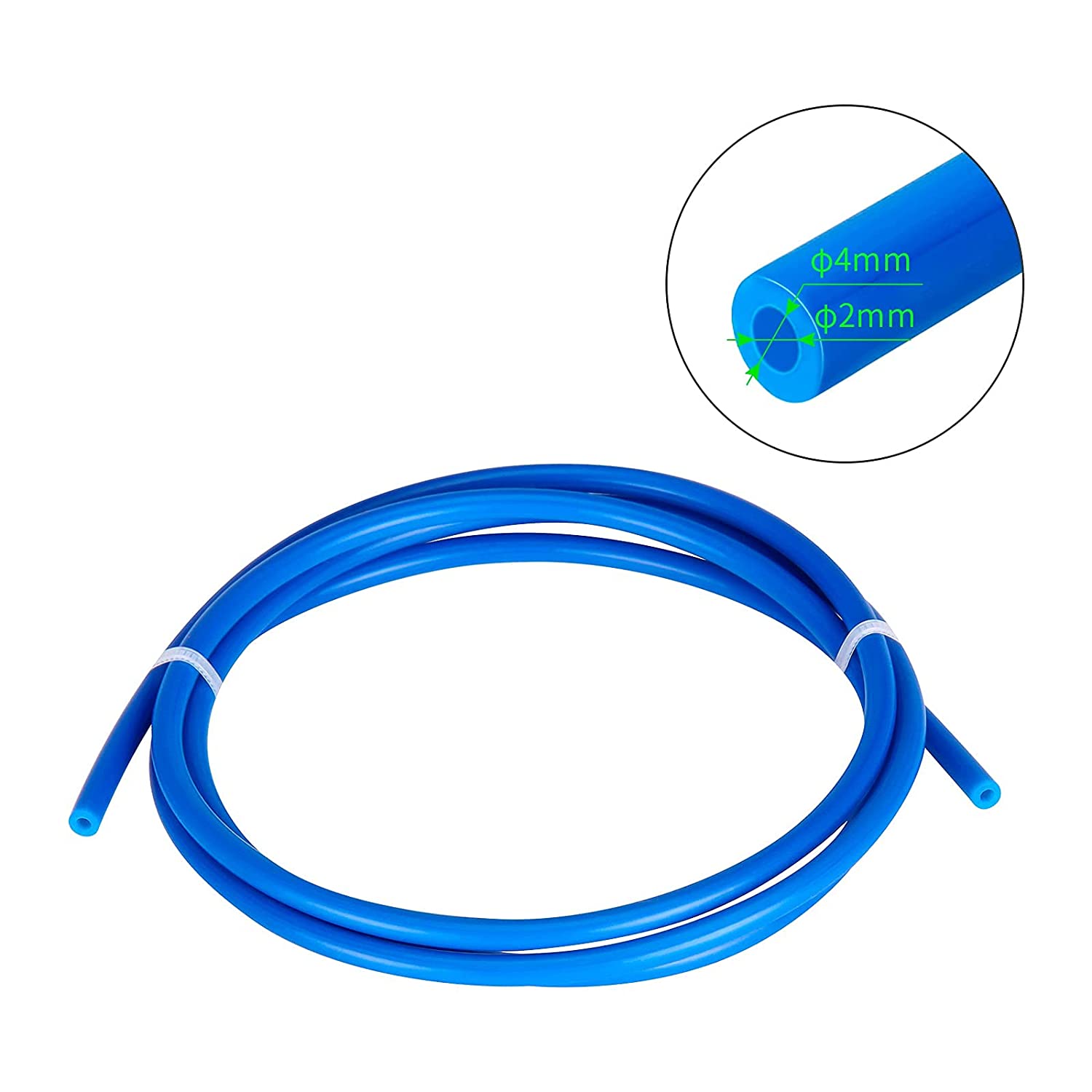 Rurka Bowden PTFE do filamentu 1,75 mm z złączami PC4-M6 PC4-M10 pneumatyczne do Creality Ender 3/Pro Ender 5/Pro CR-10/10S