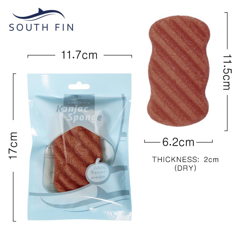 7 Colors Natural Soft Konjac Facial Puff Face Body Cleanse Washing Sponge Exfoliator Cleansing Sponge Puff