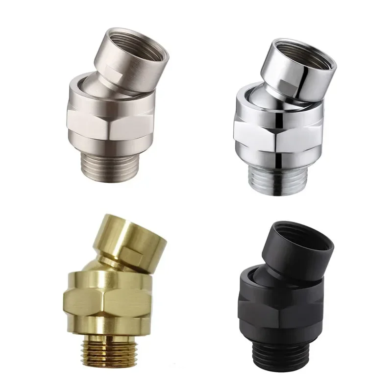 Kogelgewricht Hardware Verstelbare Hoek Draaibare Adapter Douchekop Waterstroom Kogelgewricht Connector Badkamer Accessoires Bad Gereedschap