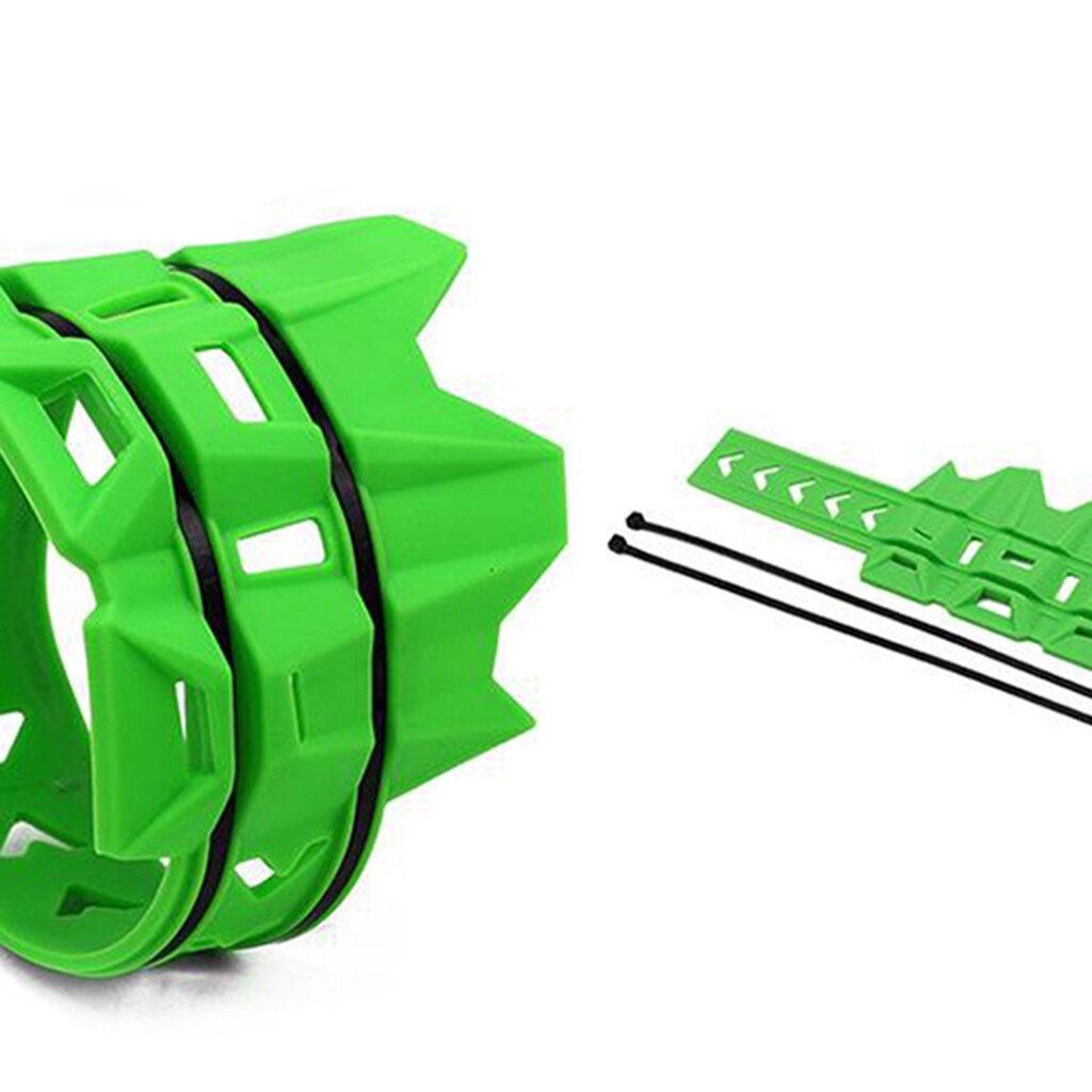 Motorcycle Exhaust Silencer Muffler Pipe Protector Motorcycle Exhaust Pipe Motocross Tailpipe Motorbike Exhaust Mounting Parts