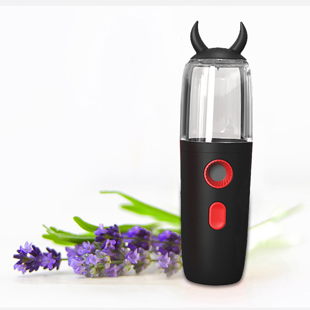 Portable USB Face Humidifier Vibration Atomization Facial Steamer 30ml Spray Water Mist Diffuser Mini Handheld Face Humidifier