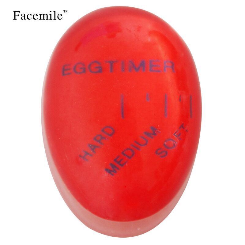 Aparato de cocina para hervir huevos, utensilio de cocina con temporizador, ingenioso que cambia de Color, , novedad