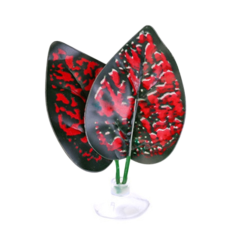 Cama hoja pez Betta, hábitat Natural, zona desove peces, accesorios para peceras,: Marrón