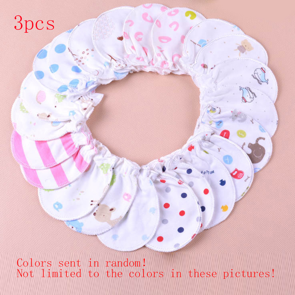 Soft Cotton Newborn Baby Infant Anti Scratch Mittens Gloves Warm Infant Gloves for Baby Accessories