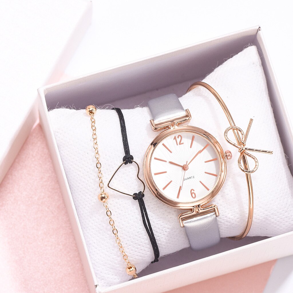 Reloj Mujer Vrouwen Horloge Mode Kleine En Delicate Europese Schoonheid Eenvoudige Casual Armband Horloge Pak Reloj Inteligente Mujer