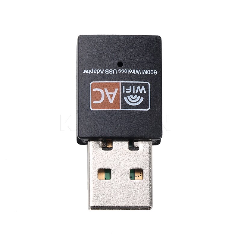 USB WiFi Adapter 600Mbps 2.4GHz 5GHz WiFi Antenna Dual Band 802.11b/n/g/ac Mini Wireless Computer Network Card Receiver