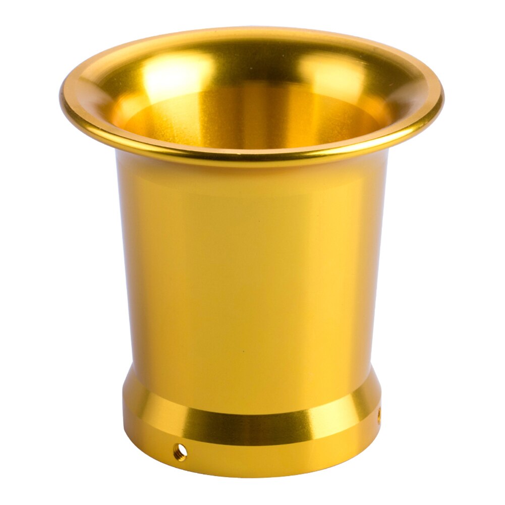 50mm Aluminum Alloy Velocity Stack for PWK PE VM 21mm 24mm 26mm 28mm 30mm Carb Air Filter Trumpet Velocity Stack Funnel Fit: Gold