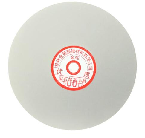 6-inch Grit 3000 Diamond Coated Flat Lap Wheel Grinding Sanding Polishing Disc