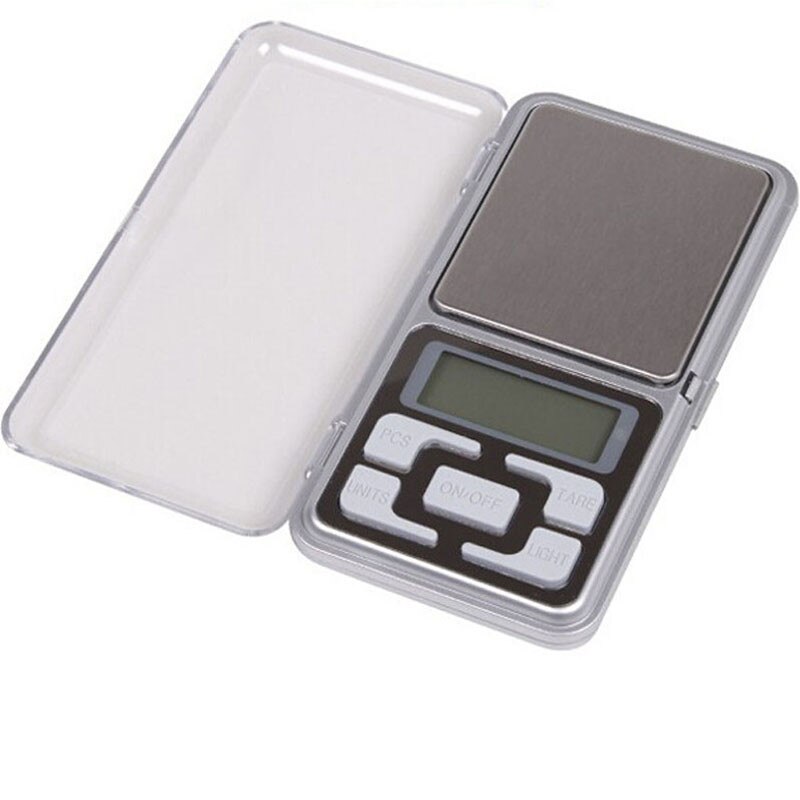 0.01/ 0.1/1g Digital Pocket Kitchen Scale 0.01g Precision Backlight Weighing Scale Measuring Tools 0.1g for Jewelry 100/200 #g