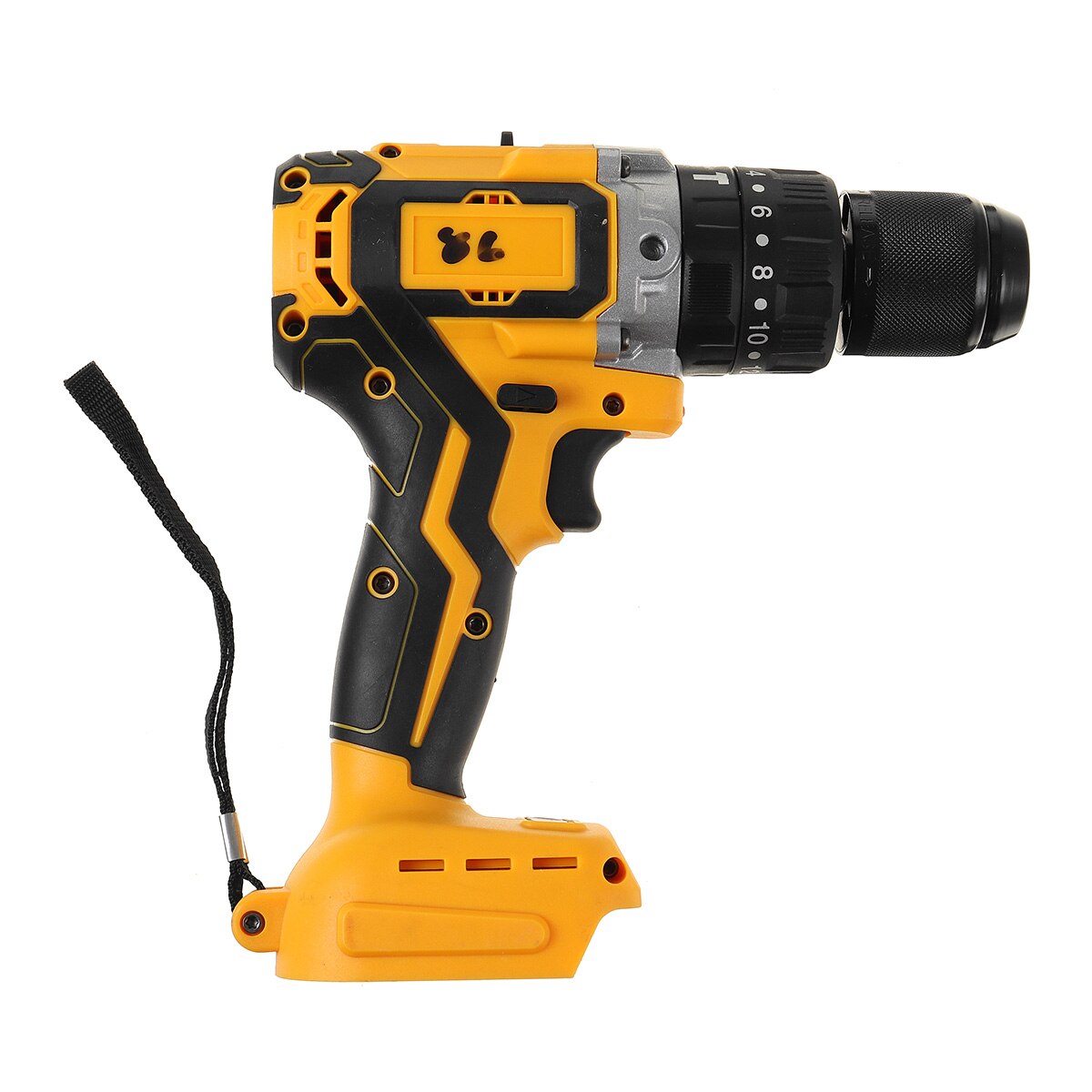 260N.m 13mm Electric Cordless Impact Drill 2 Speed 2800rpm Electric Screwdriver Hammer for Makita 18V Battery (Tool Only)