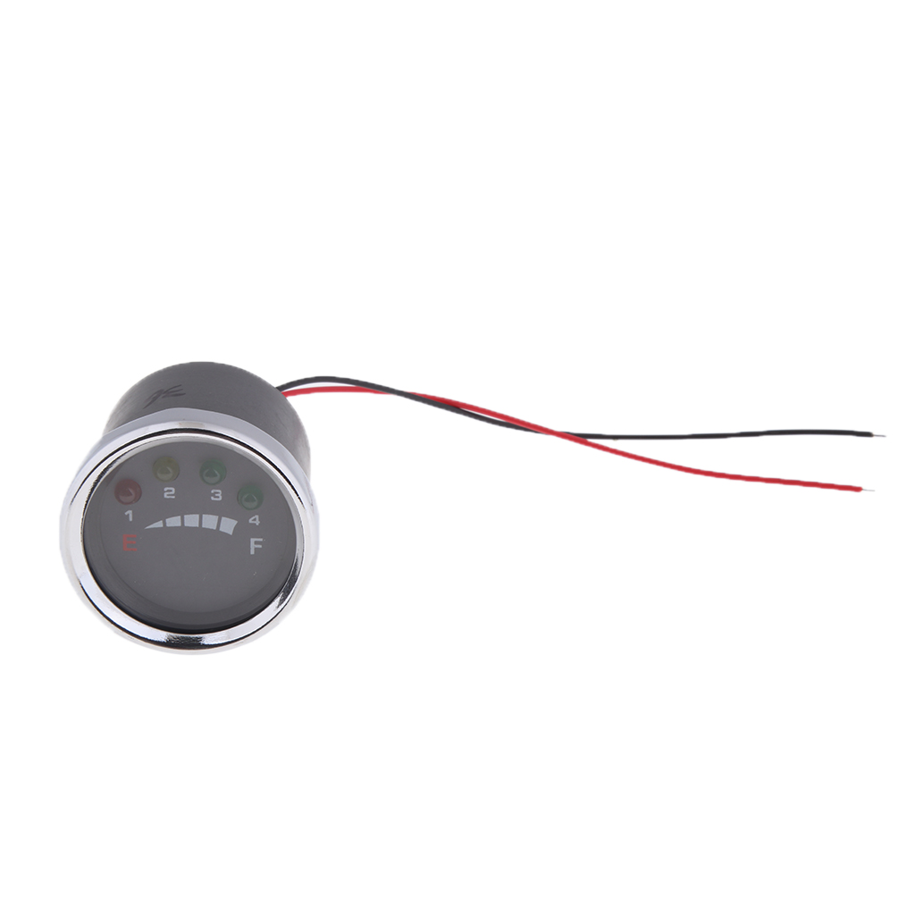 36V Round LED Battery Meter Indicator for Yamaha Club Golf Cart RV Boat