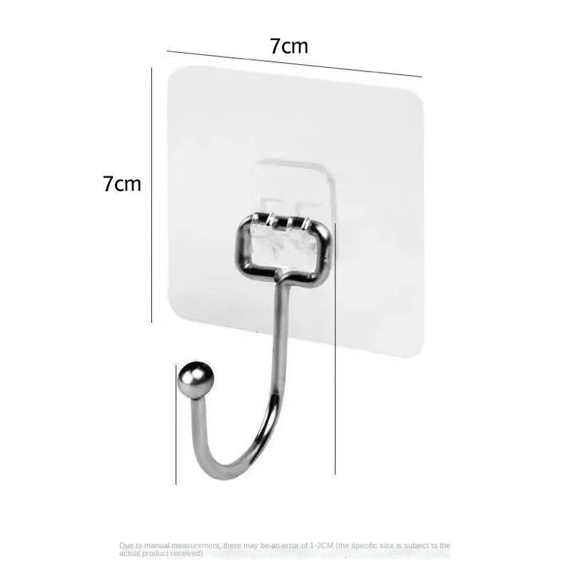 5/10/15/20/30Pcs Rvs Haak Punch-Gratis Sterke Zelfklevende Muur gemonteerd Haak Badkamer Organizer Haak Woonaccessoires