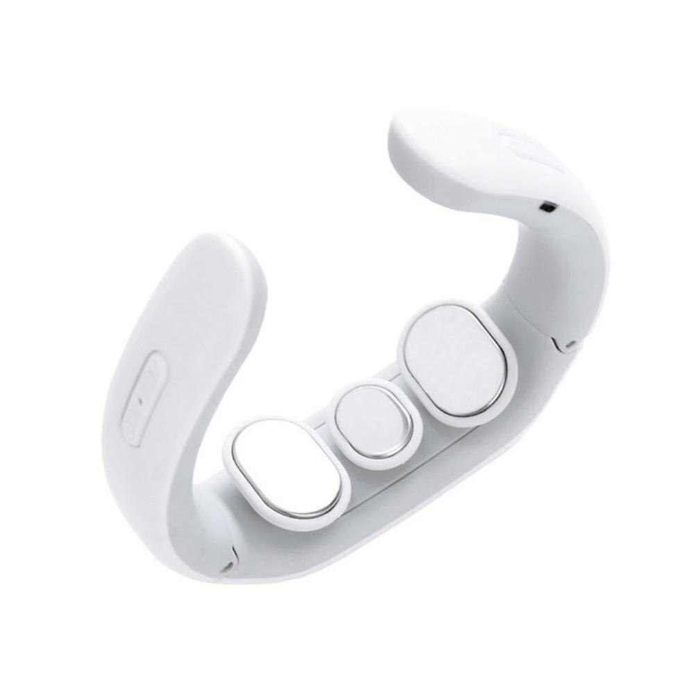 Neck Massager Heating Electric For Neck Relief Pain Cervical Promote Blood Muscle Relaxation Machine Stimulator Tool Circul Y4M2