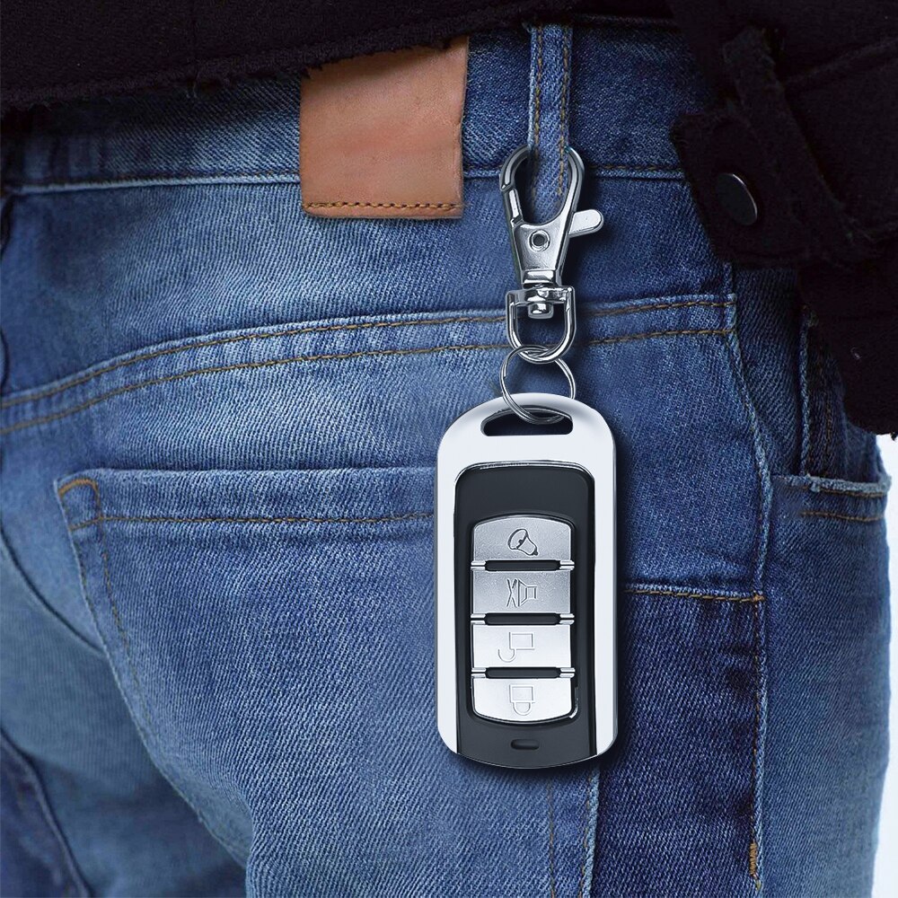 433mhz Remote Control Key garage door copy controller Electric 433.92mhz Universal Gate Garage Door Remote Control Car Keychain