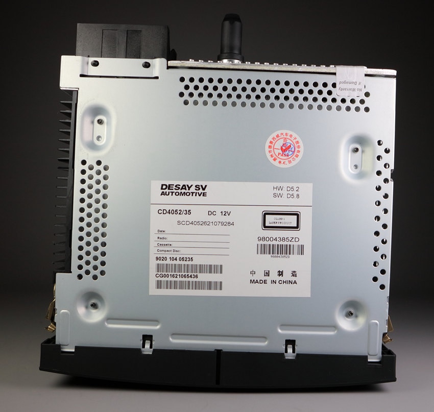 Echte Originele RD43 Autoradio met CD USB aux MP3 voor Peugeot 207 206 307 308 408 807 Citroen C2 C3 C4 C5 C8
