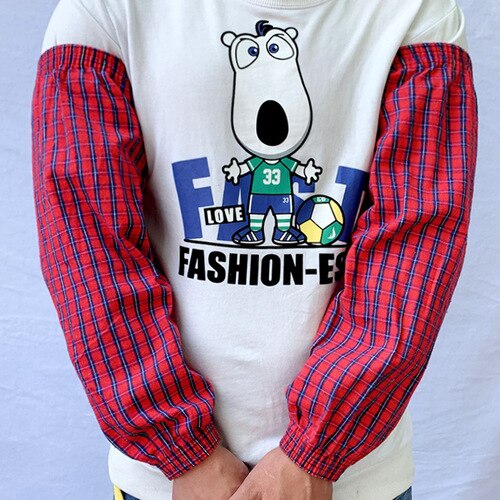 Mangas compridas de algodão femininas: 11