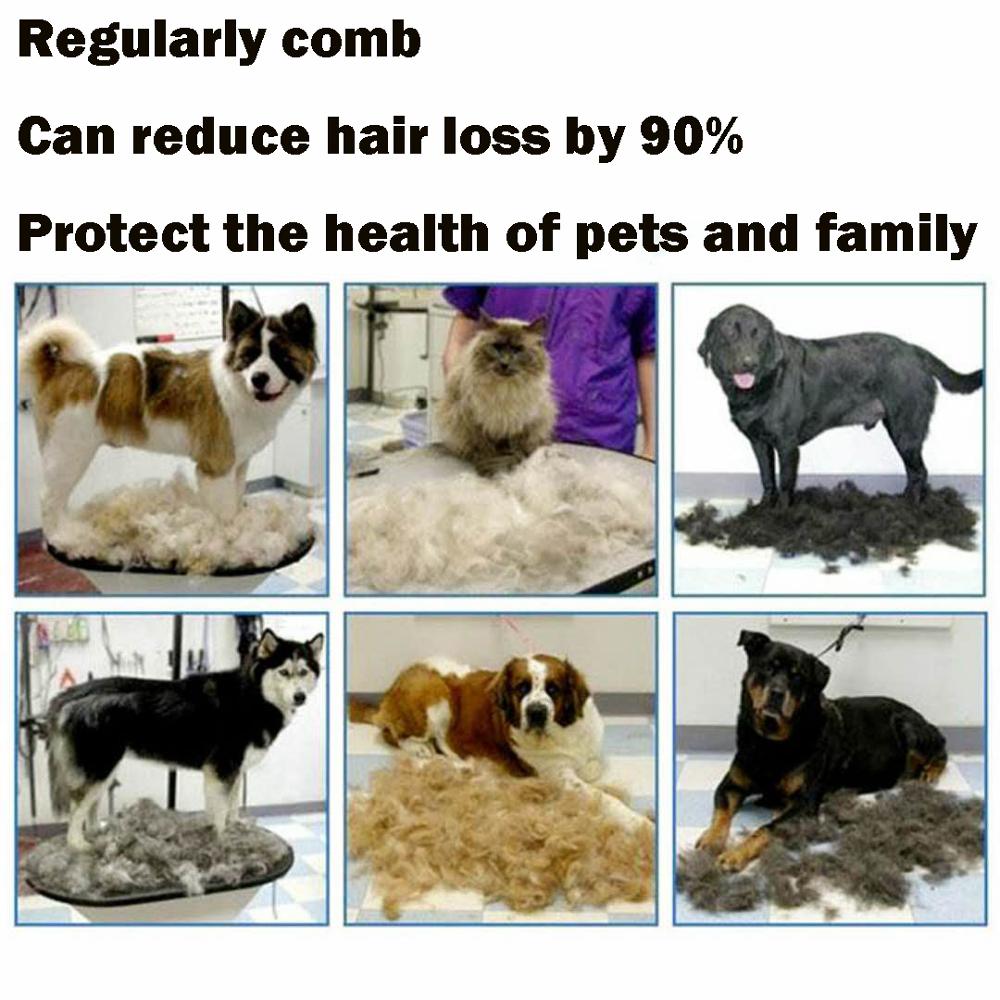 Huisdierkat ontharingskam honden schoonheidsborstels puppy kitten kattenhaar verharen kattentrimmer kammen huisdieren verzorgingsgereedschap hondenborstel