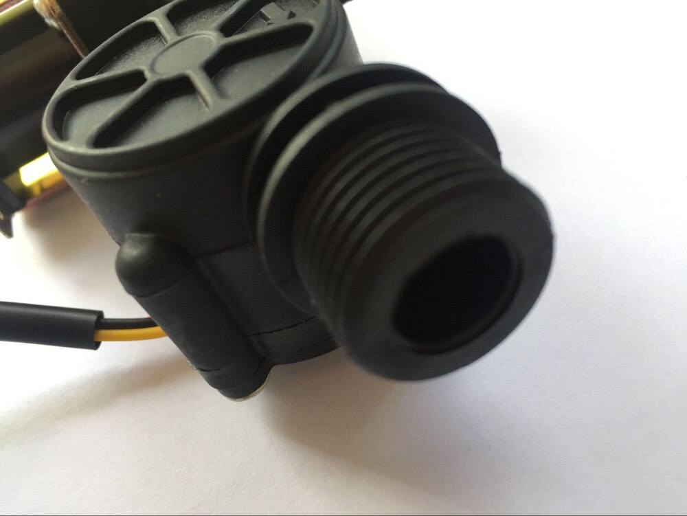 G1/2 Water Flow Sensor + Magneetventiel, Plastic Een Klep 1-30L/Min