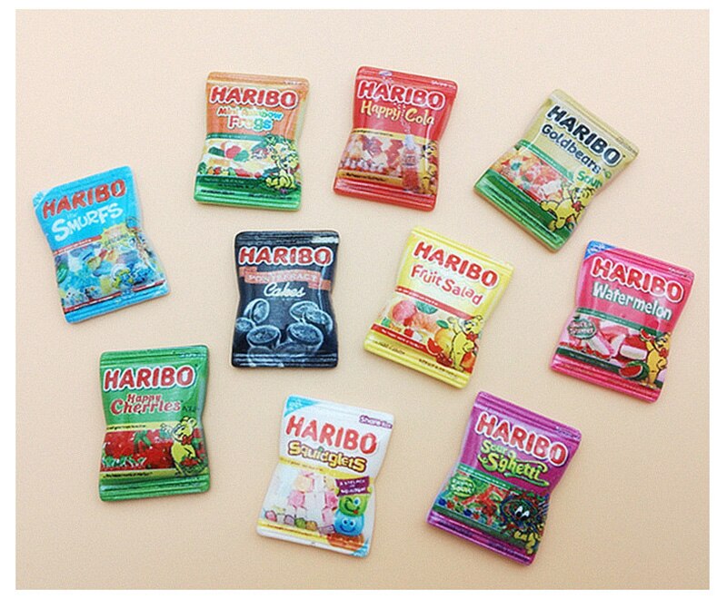 6/7/10Pcs Mini Hars Chips Snacks Poppenhuis Miniatuur Voedsel Voor Blyth Barbies Doll Keuken speelgoed Accessoires: 10pcs A